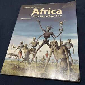 Rifts World Book 4 Four AFRICA Siembieda, Kevin Rifts  -- Palladium Books